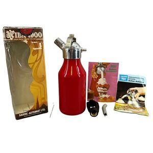Kayser Wien 1900 Sahne Automat de Luxe‎ Cream Whipper 1/2 L Austria Vintage 1982